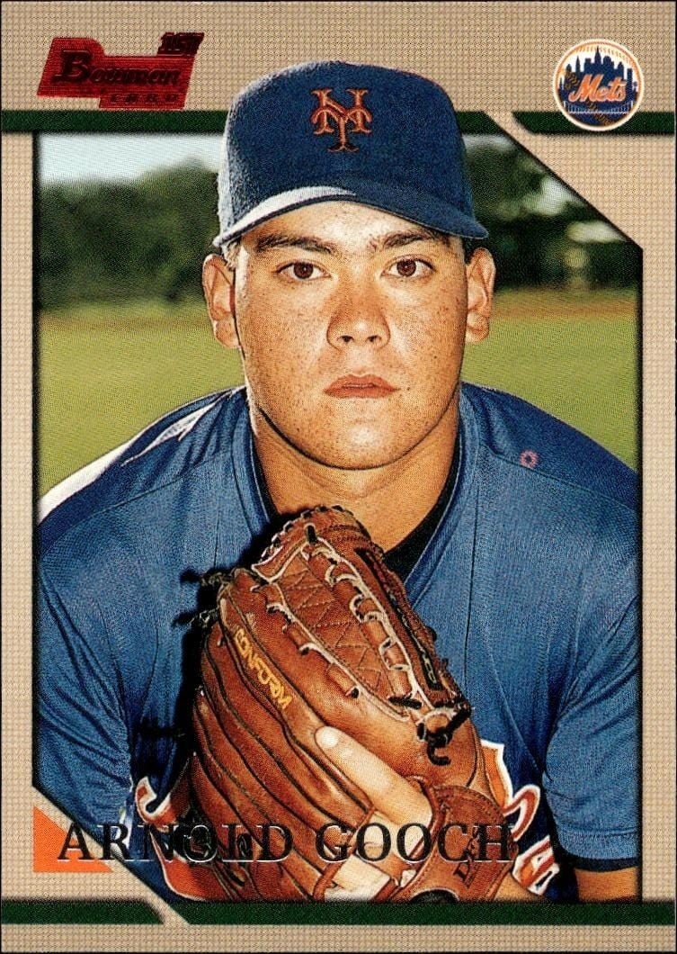 Arnold Gooch 1996 Bowman Arnold Gooch #254 baseball trading card front