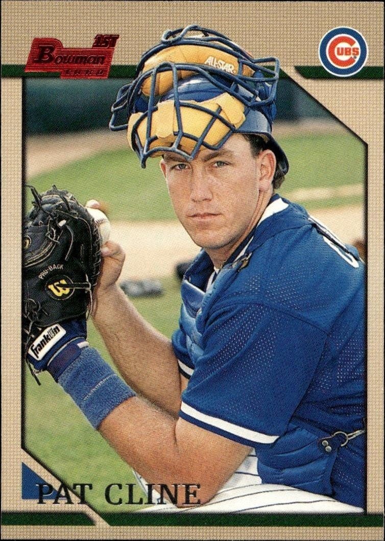Pat Cline 1996 Bowman Pat Cline #257 baseball trading card front