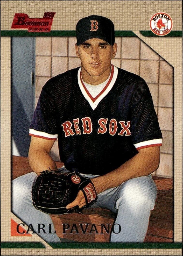 1996 Bowman Carl Pavano #259 trading card
