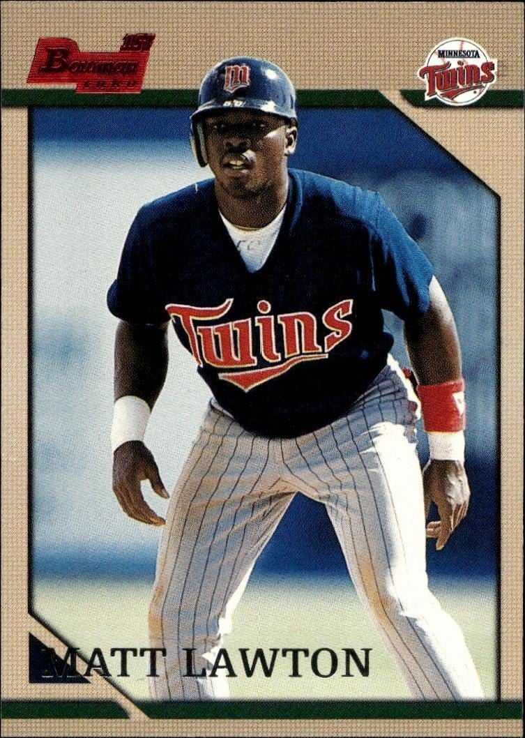 Matt Lawton 1996 Bowman Matt Lawton #261 baseball trading card front