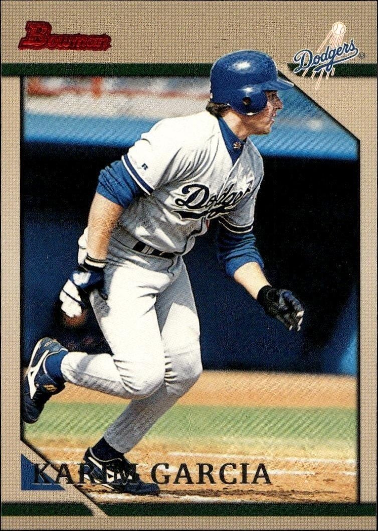 Karim Garcia 1996 Bowman Karim Garcia #340 baseball trading card front