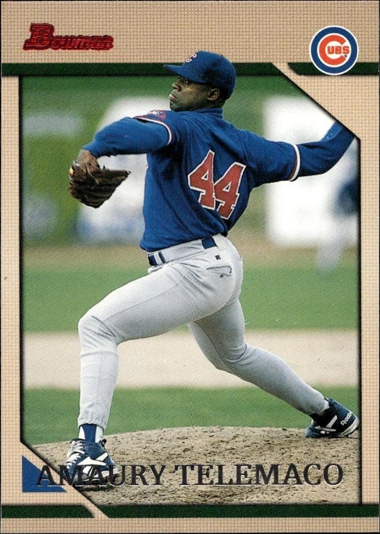 1996 Bowman Amaury Telemaco #212 trading card