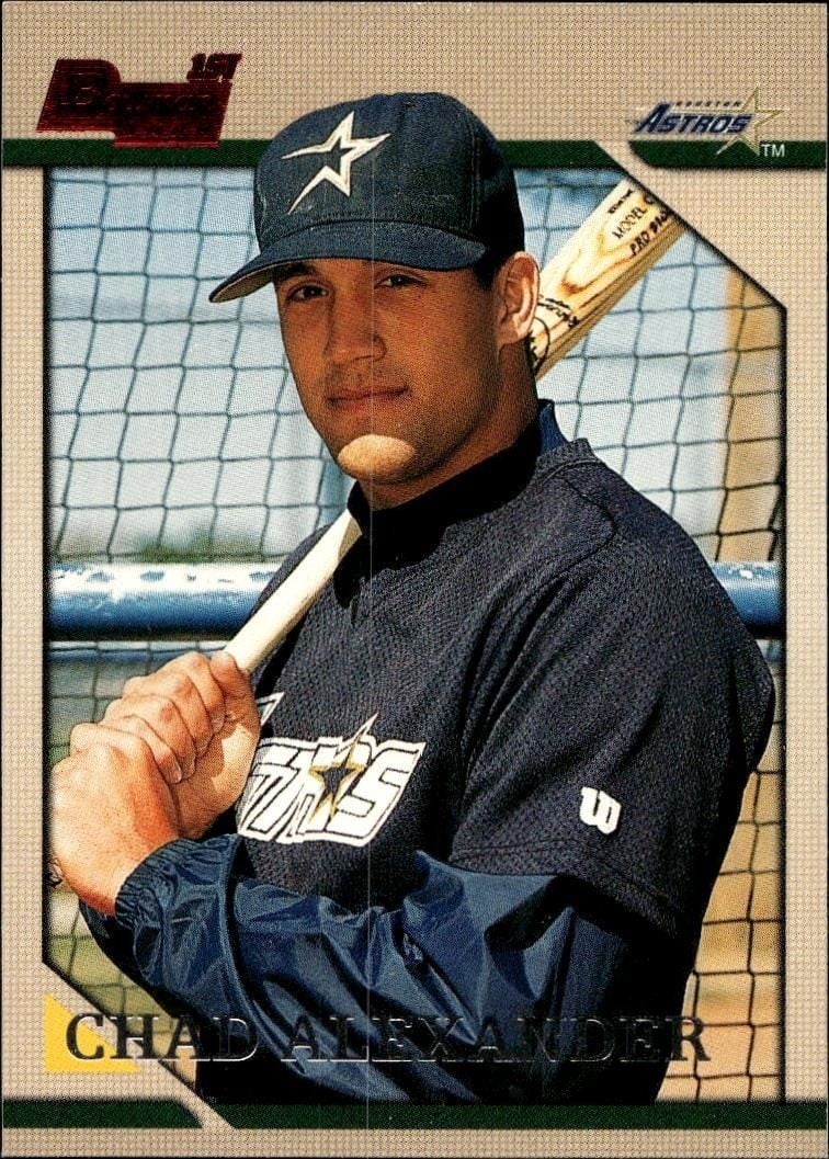 Chad Alexander 1996 Bowman Chad Alexander #330 baseball trading card front