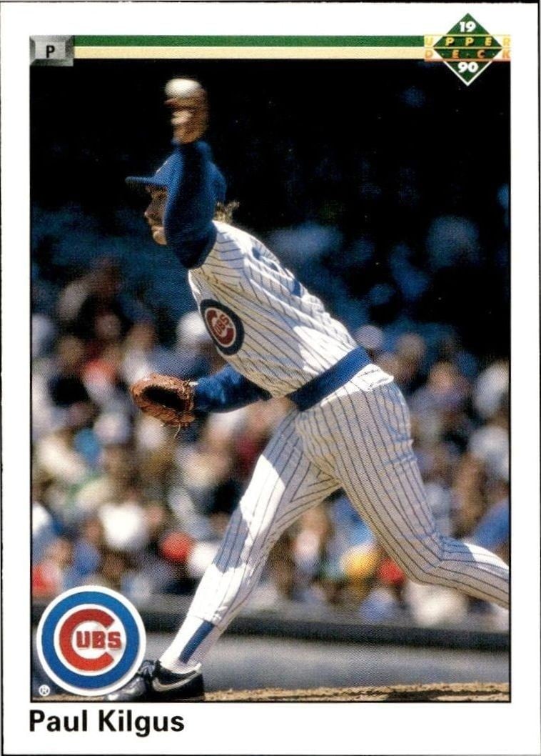 1990 Upper-Deck Paul Kilgus #155 trading card