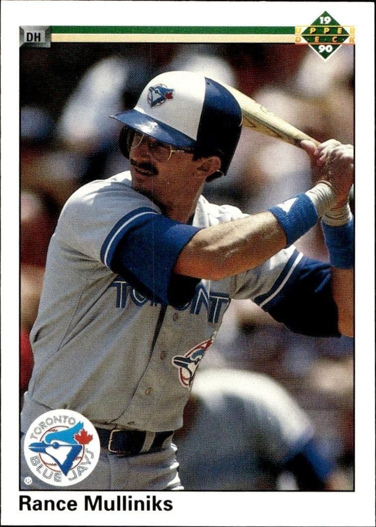 1990 Upper-Deck Rance Mulliniks #132 trading card