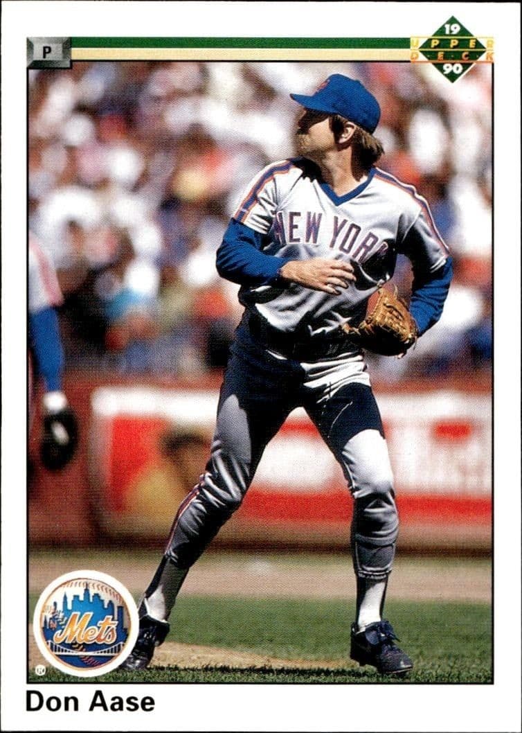 1990 Upper-Deck Don Aase #131 trading card