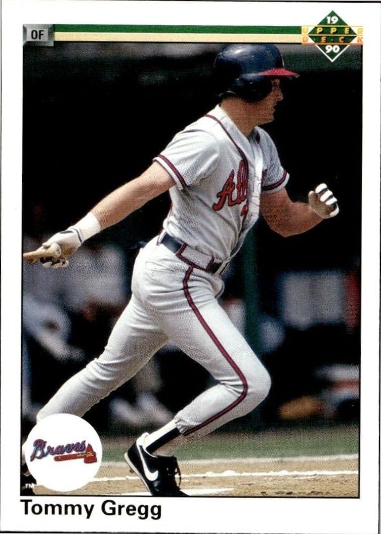 1990 Upper-Deck Tommy Gregg #121 trading card