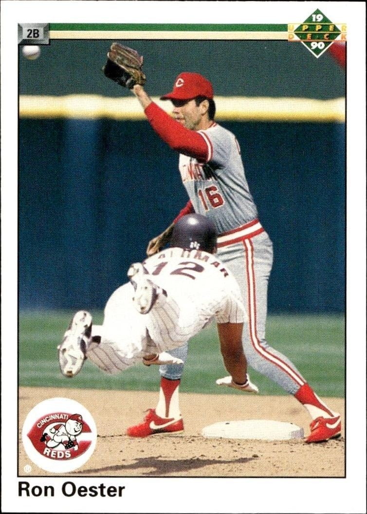 1990 Upper-Deck Ron Oester #118 trading card