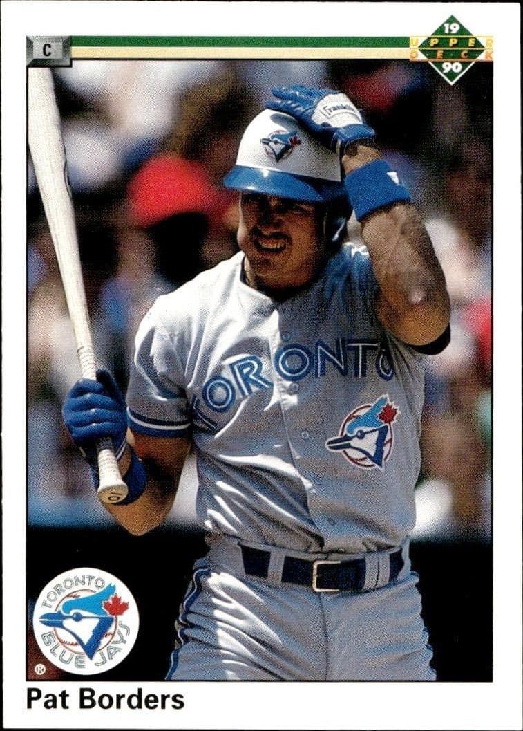 1990 Upper-Deck Pat Borders #113 trading card