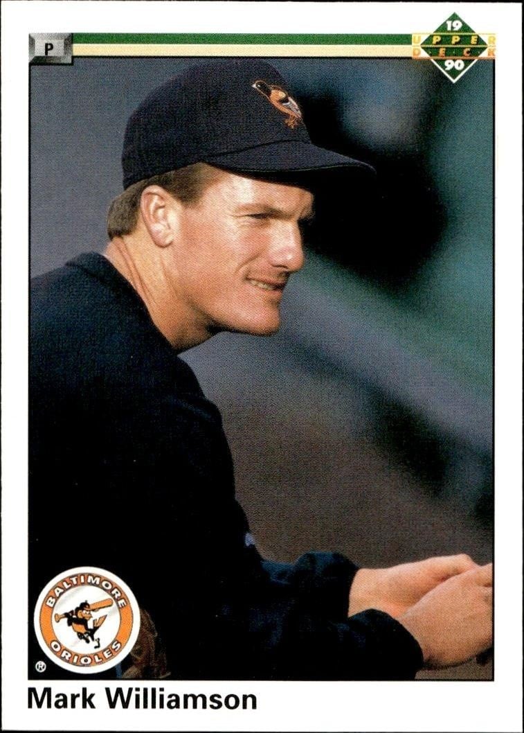 Mark Williamson 1990 Upper Deck Mark Williamson #173 baseball trading card front