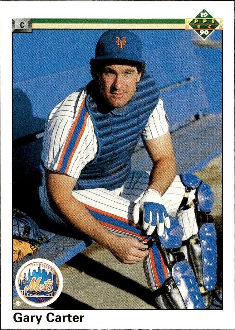 1990 Upper-Deck Gary Carter #168 trading card