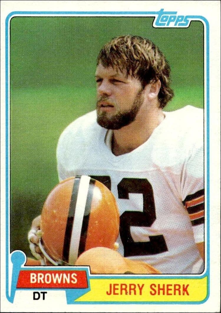 1981 Topps Jerry Sherk #149 trading card