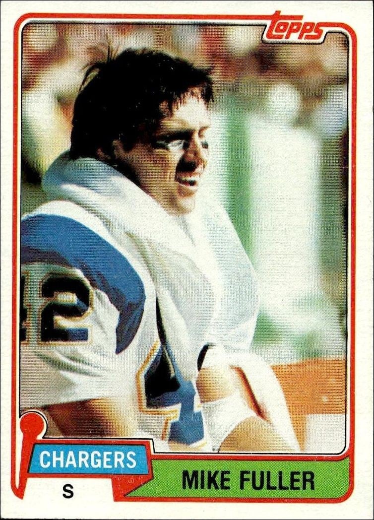 Mike Fuller 1981 Topps Mike Fuller #67 football trading card front