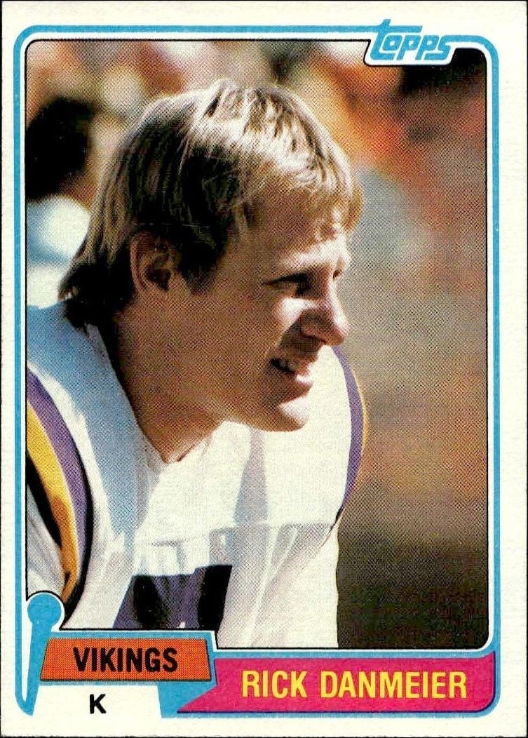 Rick Danmeier 1981 Topps Rick Danmeier #77 football trading card front