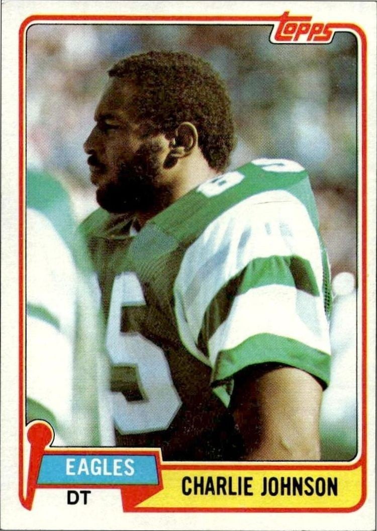 Charlie Johnson 1981 Topps Charlie Johnson #92 football trading card front