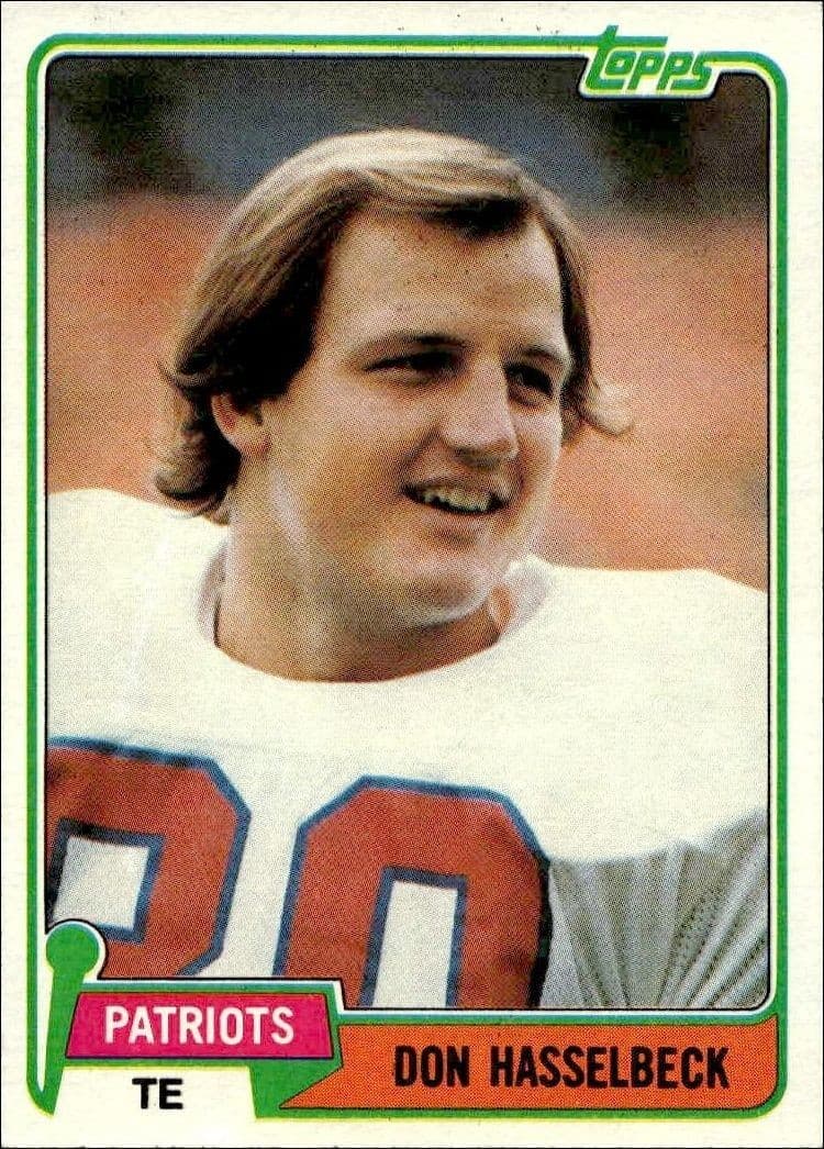 1981 Topps Don Hasselbeck #159 trading card