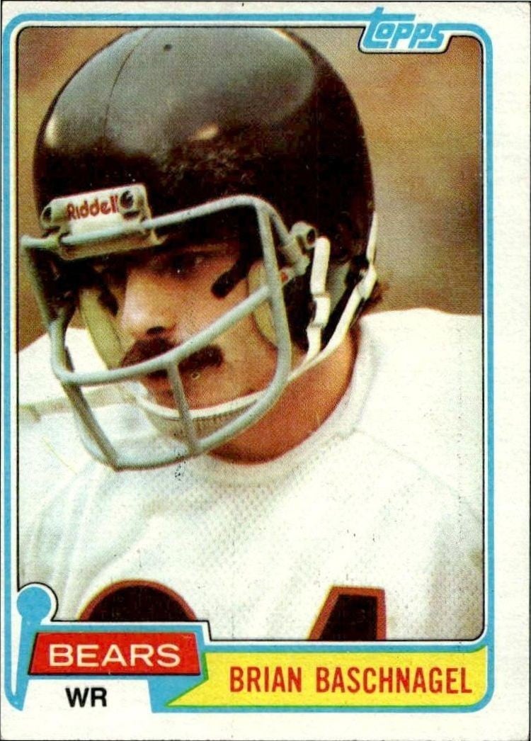 Brian Baschnagel 1981 Topps Brian Baschnagel #288 football trading card front