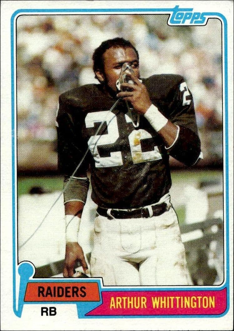 1981 Topps Arthur Whittington #161 trading card
