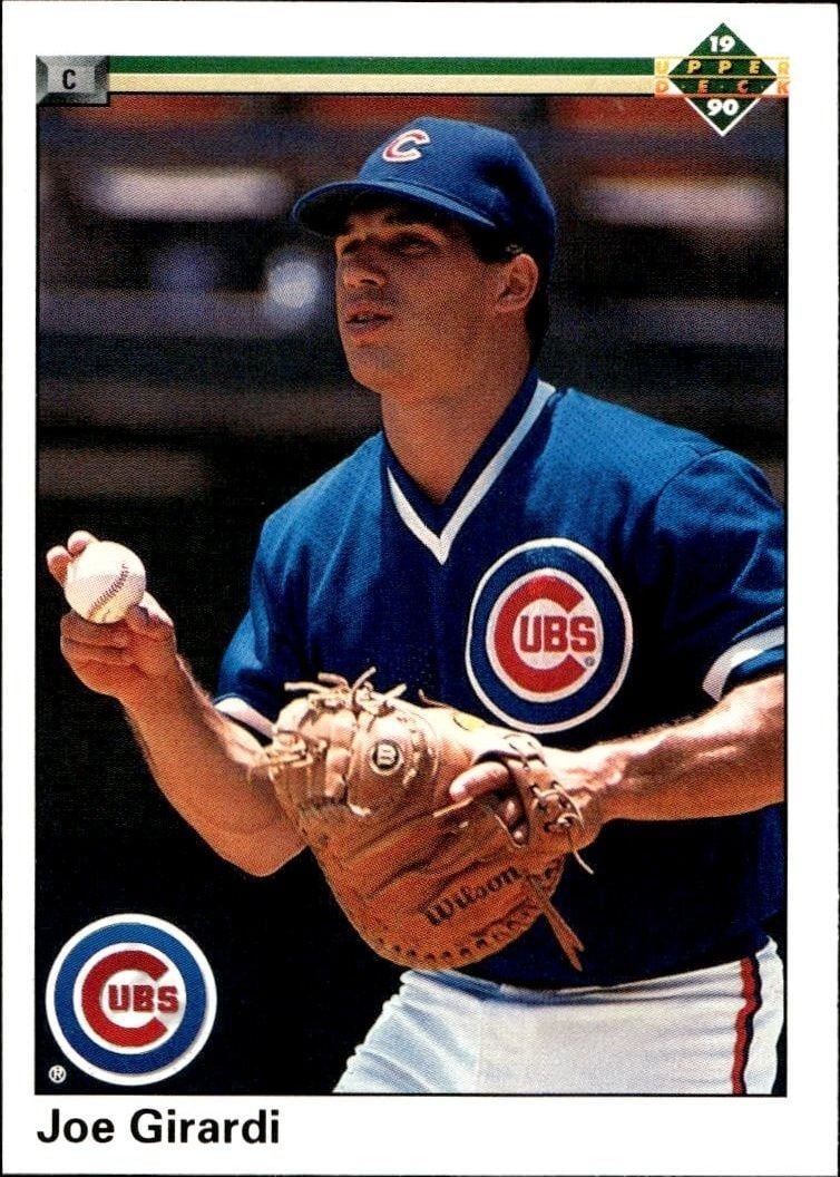 Joe Girardi 1990 Upper Deck Joe Girardi #304 baseball trading card front