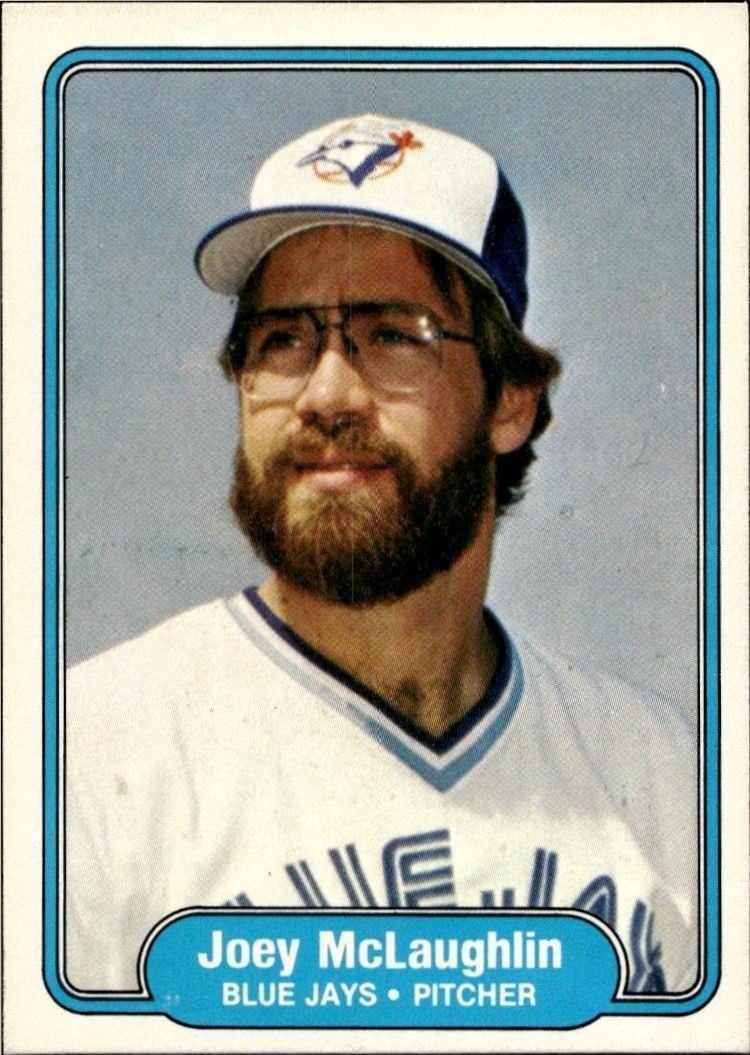 Joey McLaughlin 1982 Fleer Joey McLaughlin #620 baseball trading card front