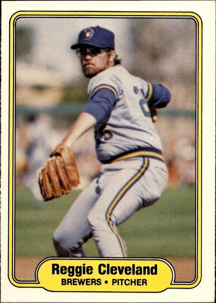 Reggie Cleveland 1982 Fleer Reggie Cleveland #137 baseball trading card front