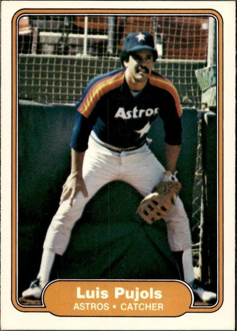 Luis Pujols 1982 Fleer Luis Pujols #224 baseball trading card front