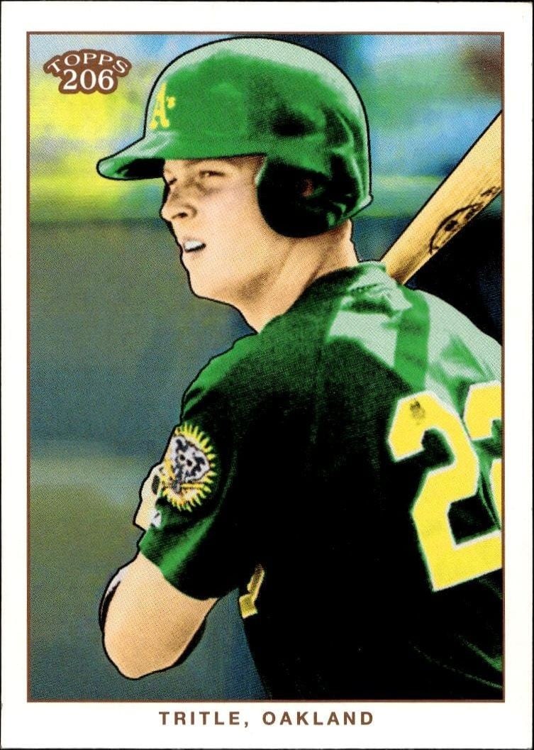 Chris Tritle 2002 Topps 206 Chris Tritle #145 baseball trading card front