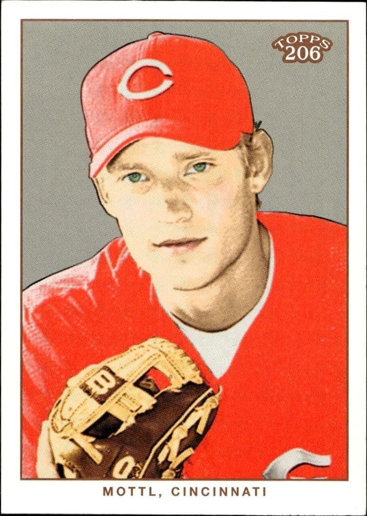 Ryan Mottl 2002 Topps 206 Ryan Mottl #144 baseball trading card front