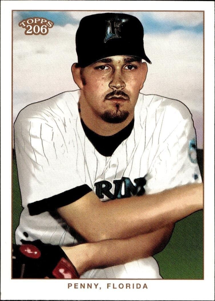 2002 Topps T206 Brad Penny #191 trading card