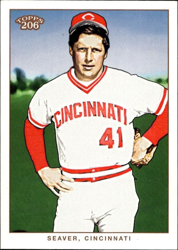 2002 Topps T206 Tom Seaver #167 trading card