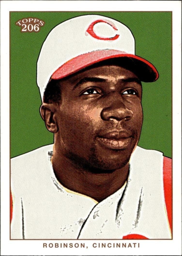 2002 Topps T206 Frank Robinson #165 trading card
