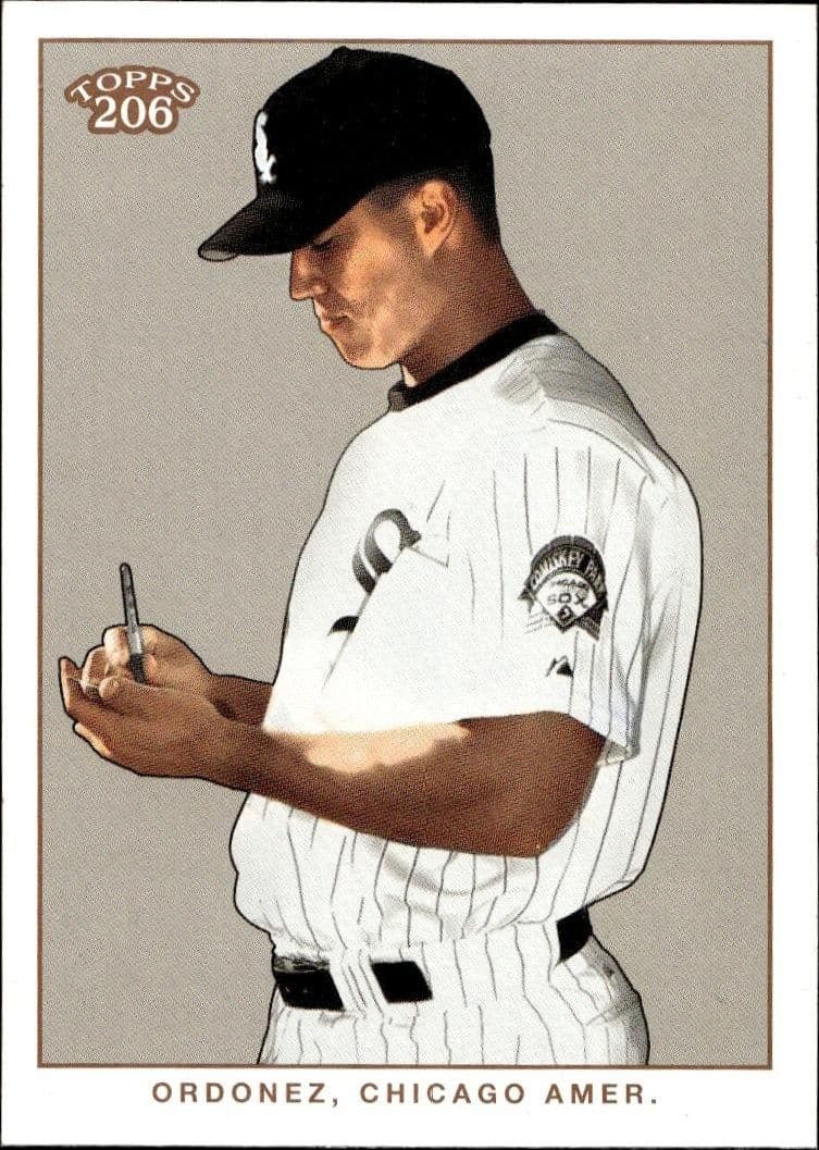 2002 Topps T206 Magglio Ordonez #206 trading card