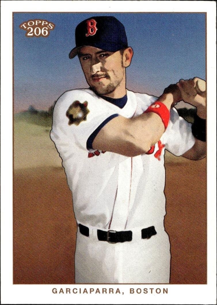 Nomar Garciaparra 2002 Topps 206 Nomar Garciaparra #190 baseball trading card front