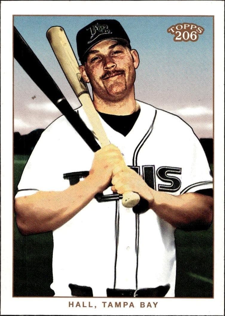2002 Topps T206 Toby Hall #247 trading card