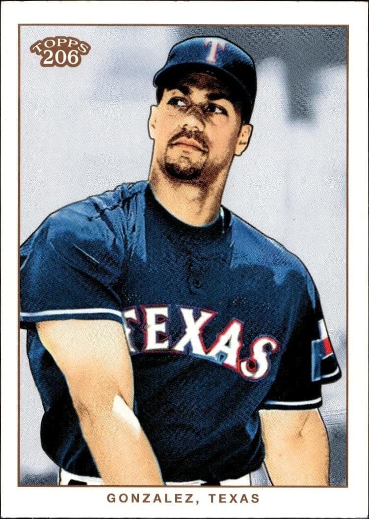 2002 Topps T206 Juan Gonzalez #5 trading card