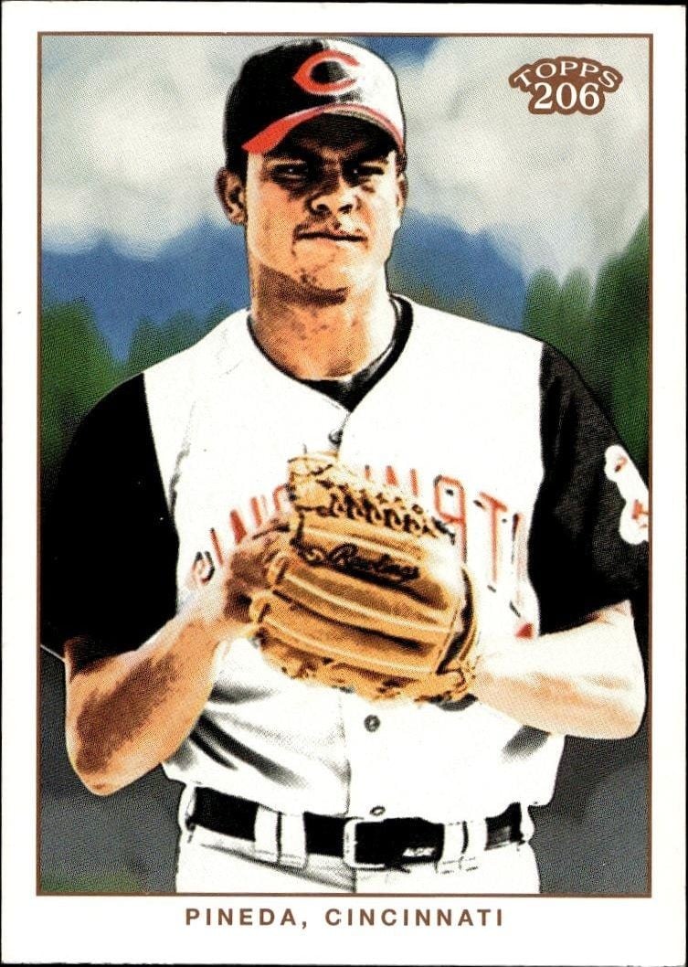 Luis Pineda 2002 Topps 206 Luis Pineda #149 baseball trading card front