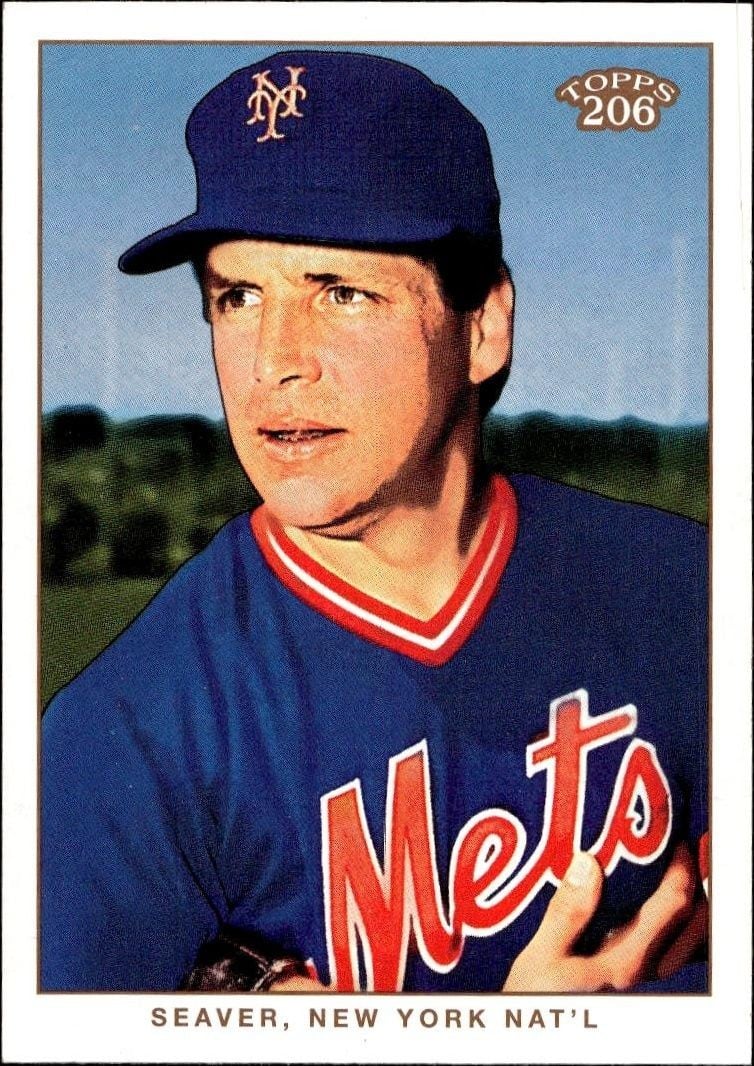 2002 Topps T206 Tom Seaver #286 trading card