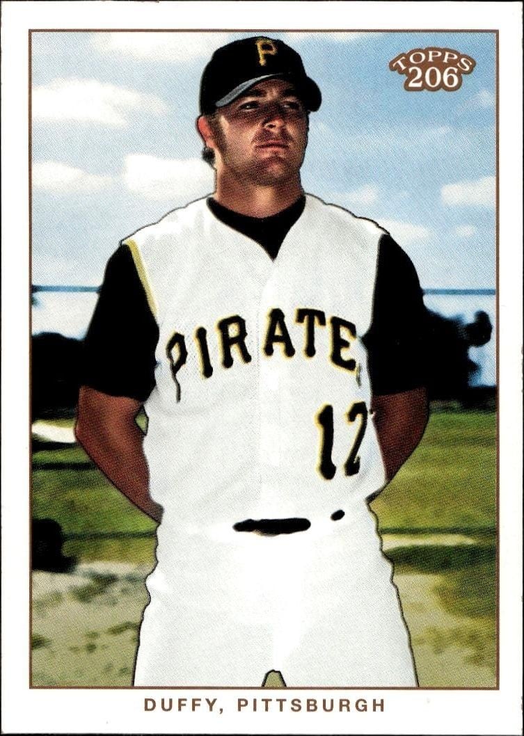 Chris Duffy 2002 Topps 206 Chris Duffy #278 baseball trading card front
