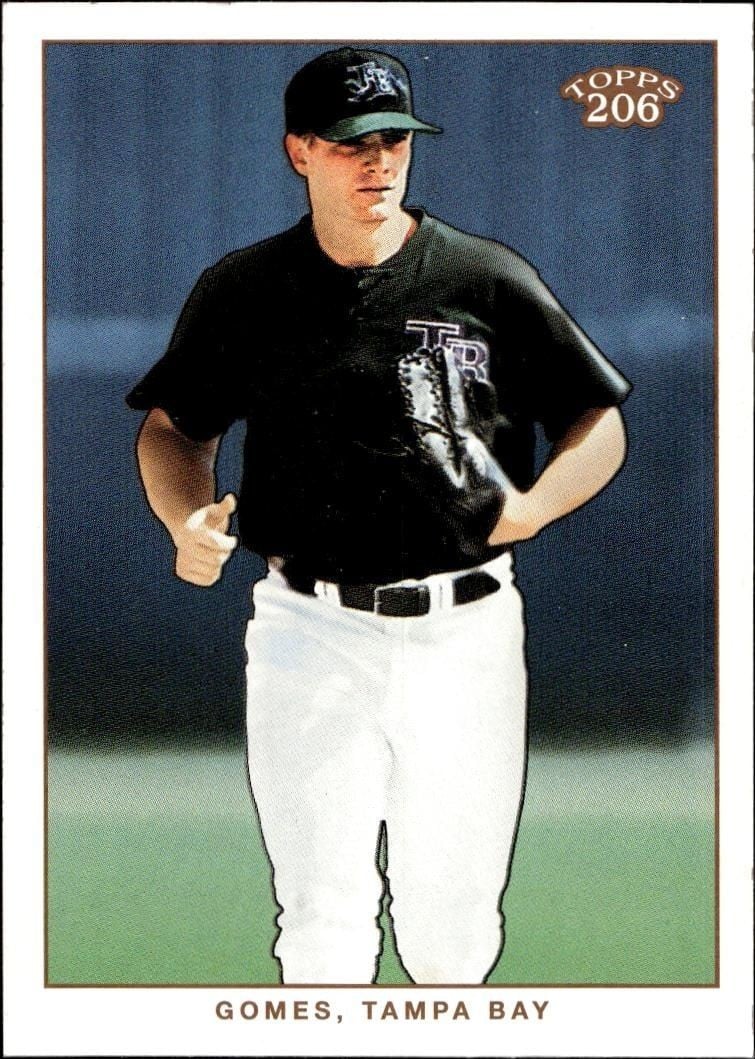 Jonny Gomes 2002 Topps 206 Jonny Gomes #274 baseball trading card front