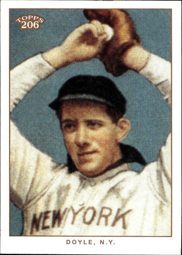 Joe Doyle 2002 Topps 206 Joe Doyle #301 baseball trading card front