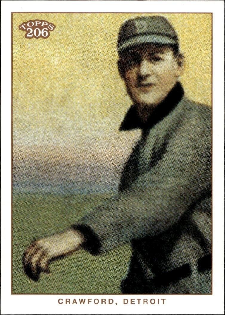 Sam Crawford 2002 Topps 206 Sam Crawford #305 baseball trading card front
