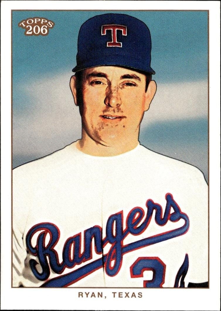 Nolan Ryan 2002 Topps 206 Nolan Ryan #293 baseball trading card front