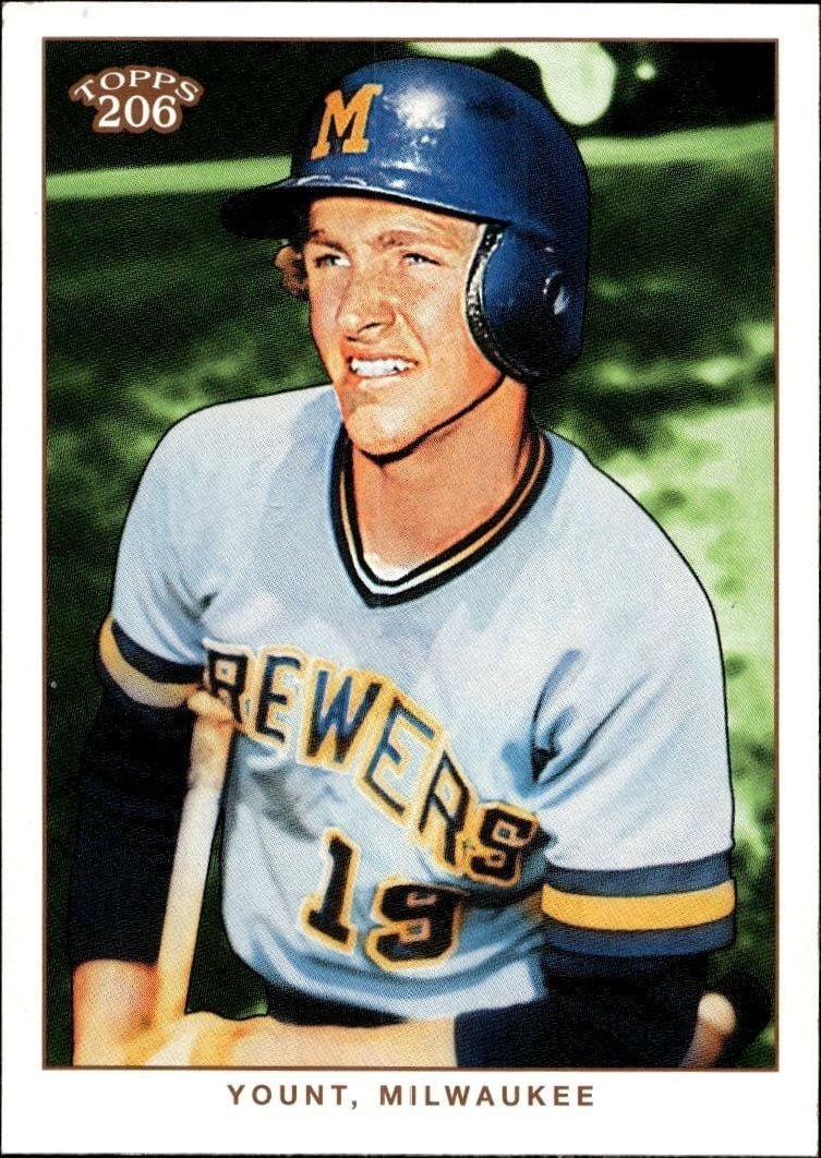2002 Topps T206 Robin Yount #289 trading card