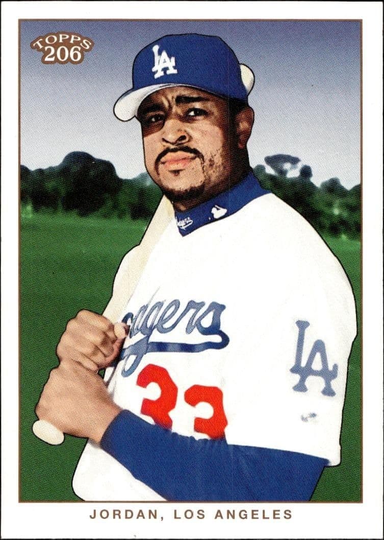 2002 Topps T206 Brian Jordan #234 trading card