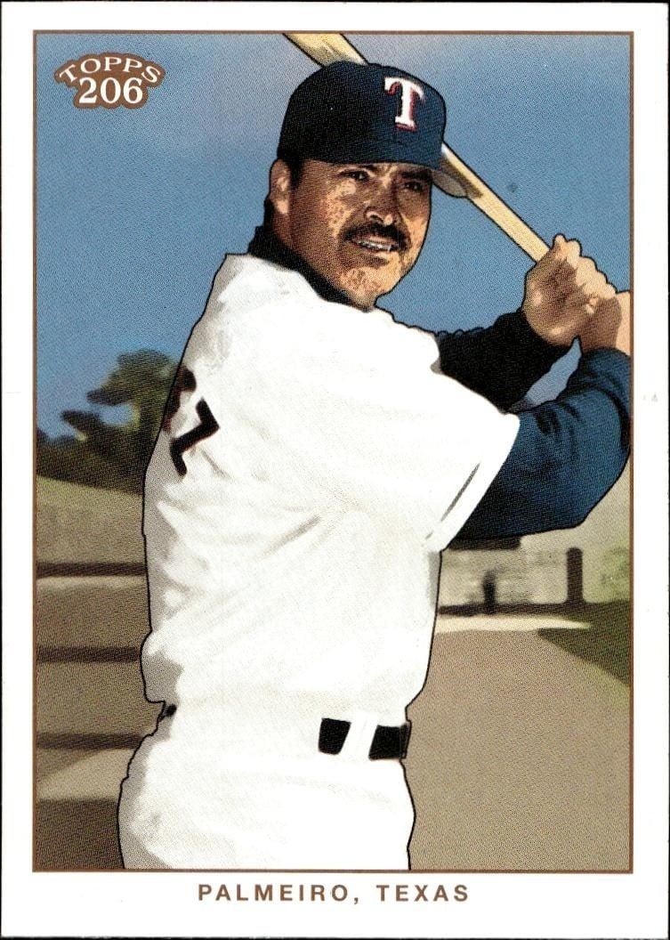 2002 Topps T206 Rafael Palmeiro #209 trading card
