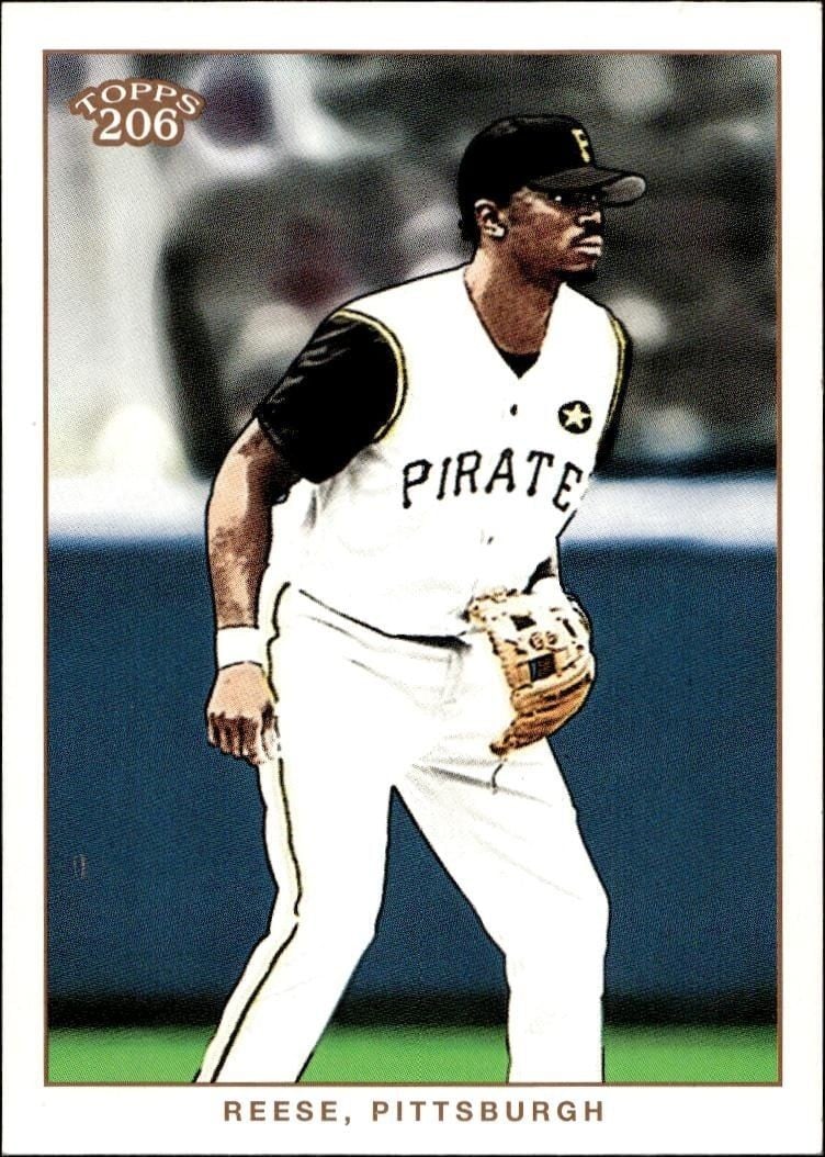 2002 Topps T206 Pokey Reese #118 trading card
