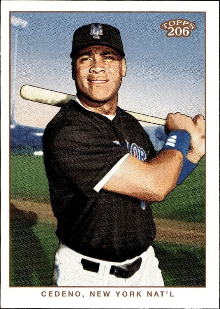 Roger Cedeno 2002 Topps 206 Roger Cedeno #222 baseball trading card front