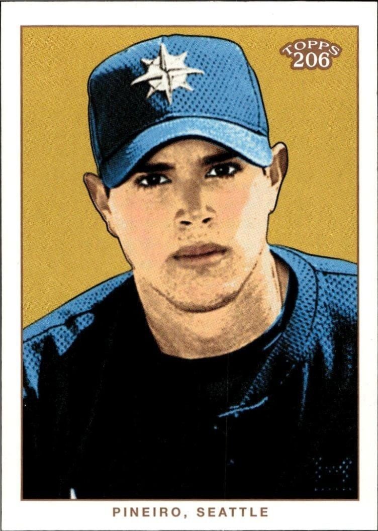 Joel Pineiro 2002 Topps 206 Joel Pineiro #86 baseball trading card front