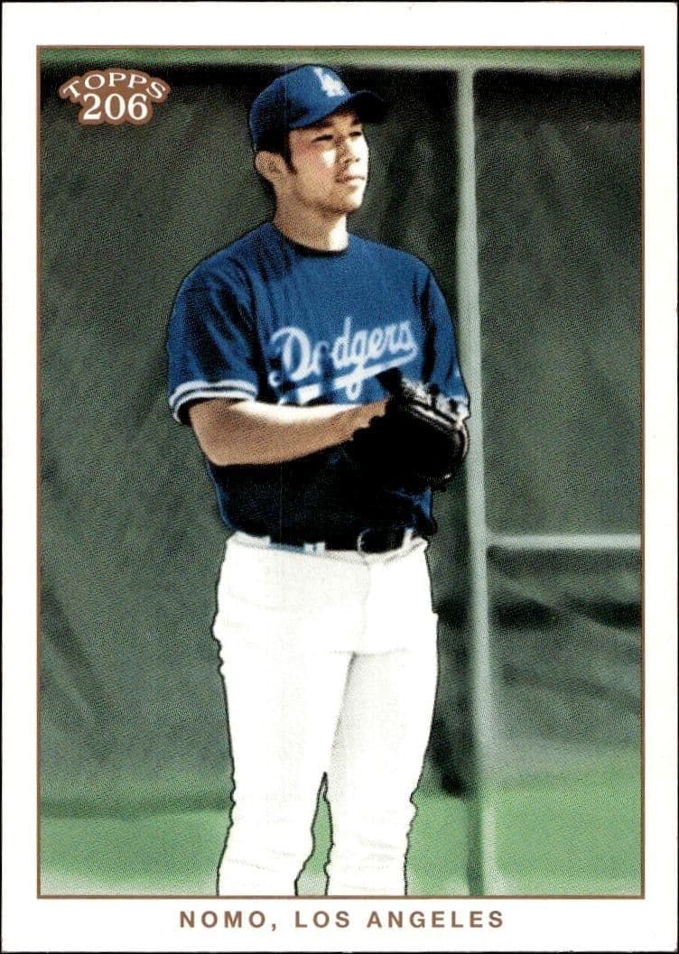 2002 Topps T206 Hideo Nomo #66 trading card