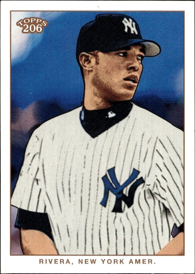 Mariano Rivera 2002 Topps 206 Mariano Rivera #59 baseball trading card front